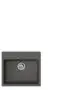 Hansgrohe-HG-S52-S520-F510-Einbauspuele-mit-automatischer-Ablaufgarnitur-Steingrau-43359290 gallery number 1